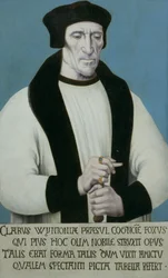 Portrait of Richard Foxe, Bishop of Winchester, Lord Privy Seal to Henry VII and Henry VIII and Founder of Corpus Christi College, Oxford